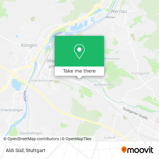 Карта Aldi Süd