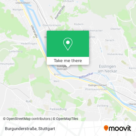 Burgunderstraße map