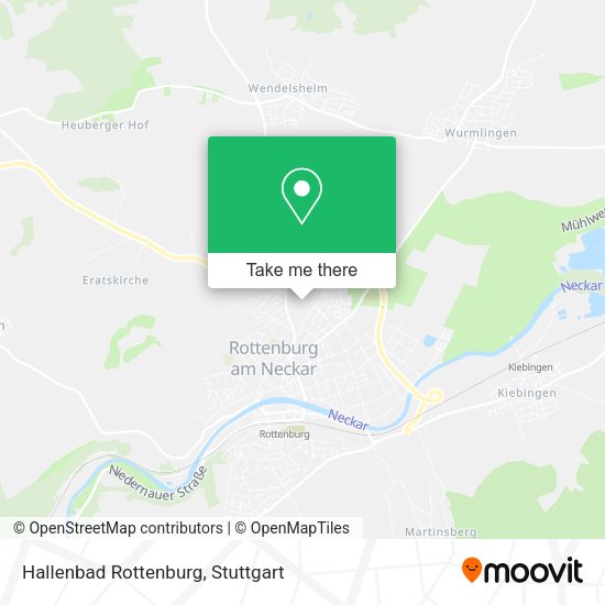 Карта Hallenbad Rottenburg