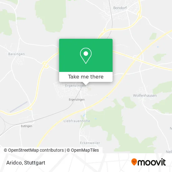 Aridco map