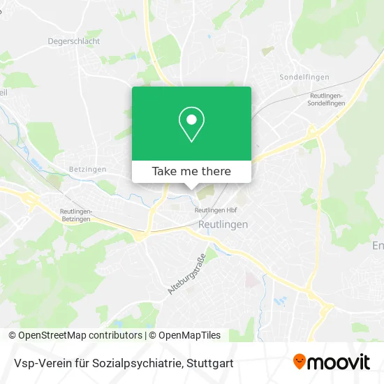 Карта Vsp-Verein für Sozialpsychiatrie