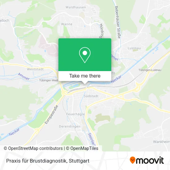 Карта Praxis für Brustdiagnostik