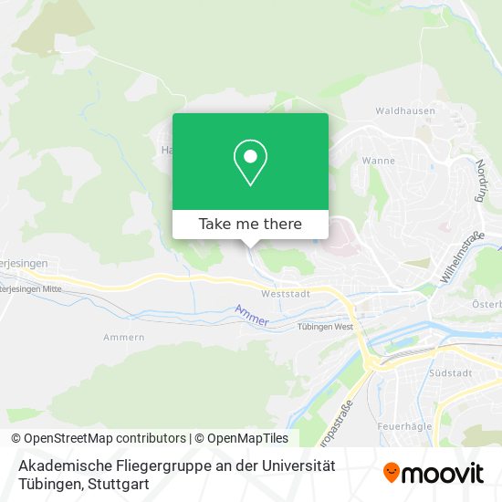 Akademische Fliegergruppe an der Universität Tübingen map