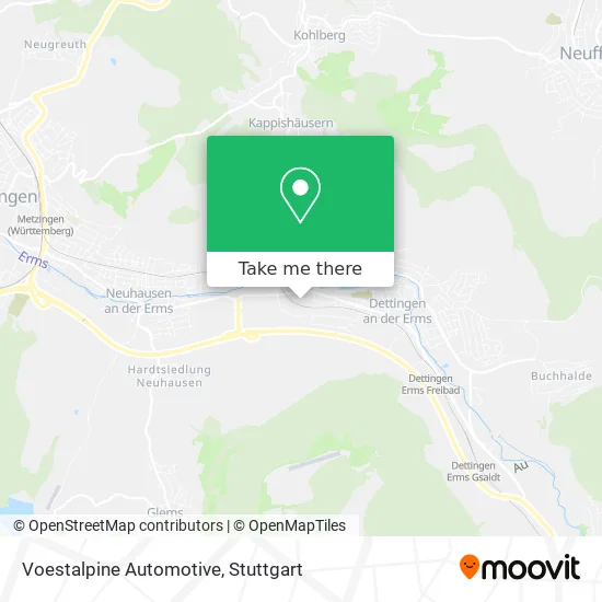 Карта Voestalpine Automotive