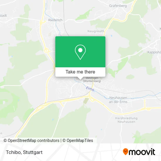 Tchibo map