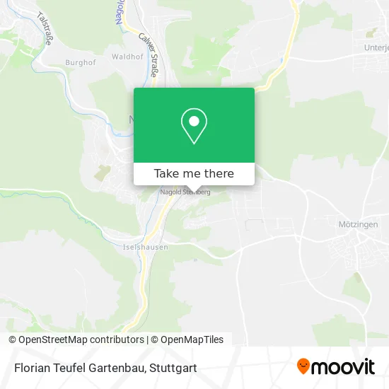 Карта Florian Teufel Gartenbau