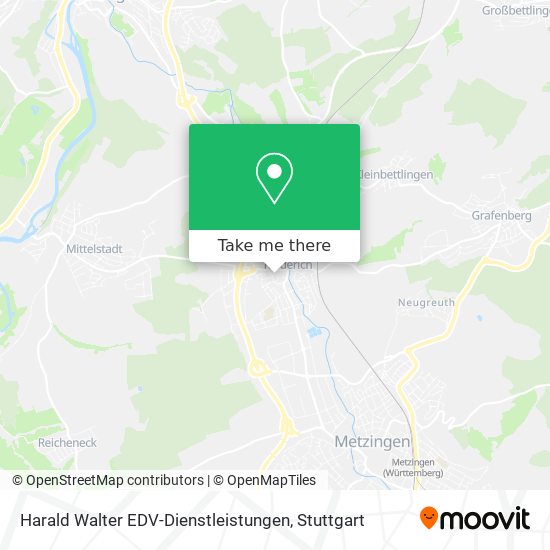 Harald Walter EDV-Dienstleistungen map