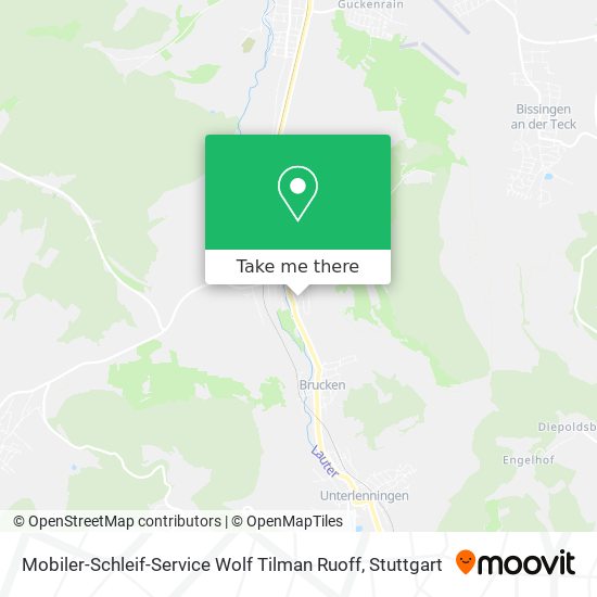 Mobiler-Schleif-Service Wolf Tilman Ruoff map