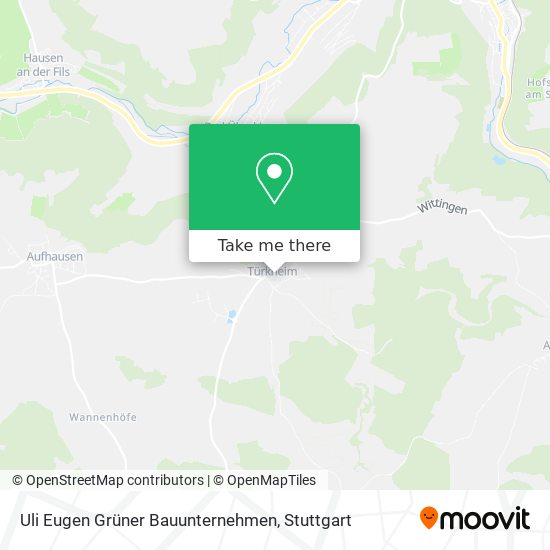 Uli Eugen Grüner Bauunternehmen map