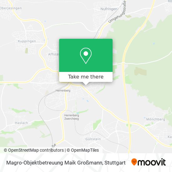 Карта Magro-Objektbetreuung Maik Großmann