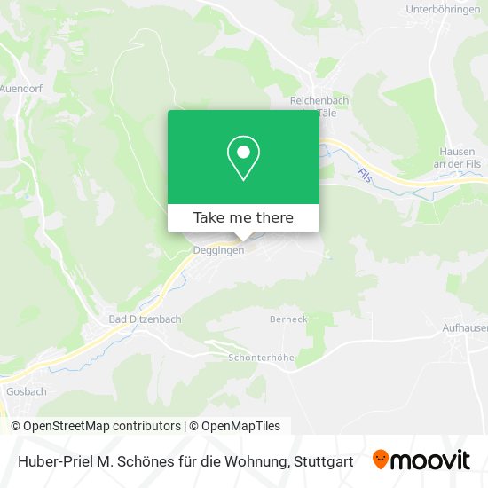 Huber-Priel M. Schönes für die Wohnung map