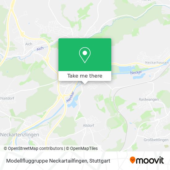 Modellfluggruppe Neckartailfingen map