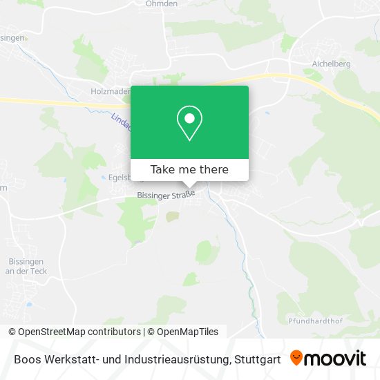 Boos Werkstatt- und Industrieausrüstung map