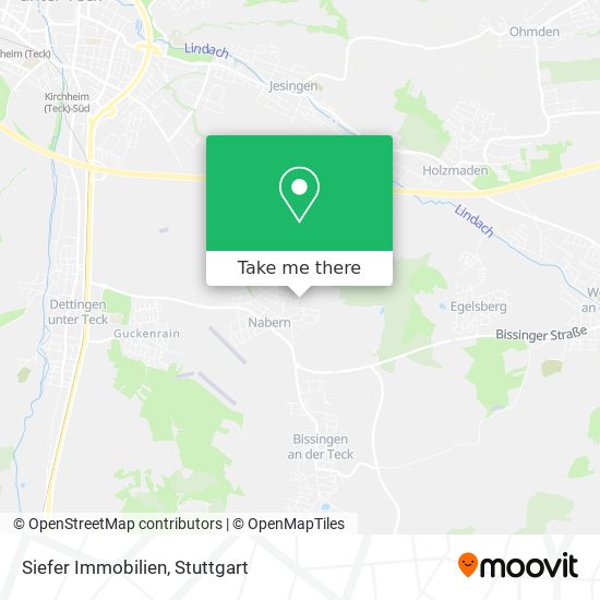 Siefer Immobilien map