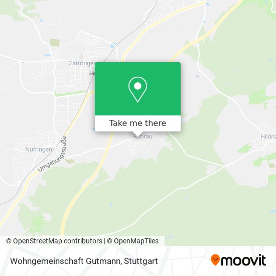 Карта Wohngemeinschaft Gutmann