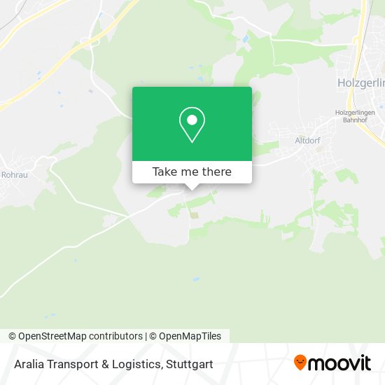 Карта Aralia Transport & Logistics