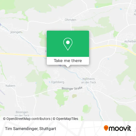 Карта Tim Samendinger