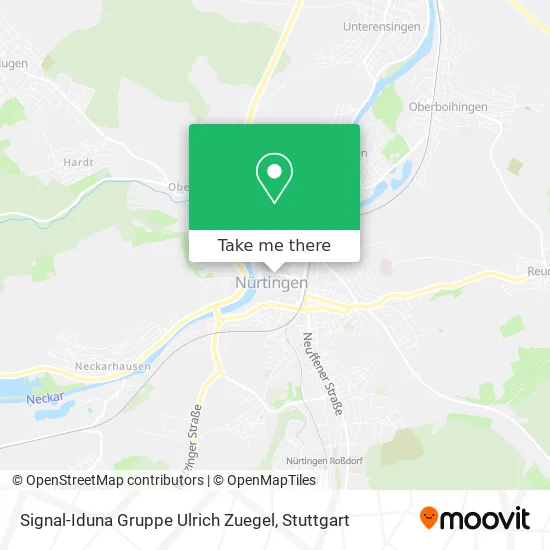 Карта Signal-Iduna Gruppe Ulrich Zuegel