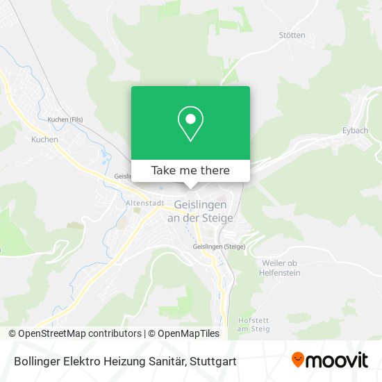 Bollinger Elektro Heizung Sanitär map