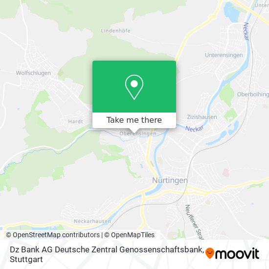 Dz Bank AG Deutsche Zentral Genossenschaftsbank map