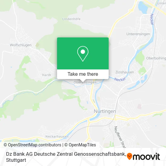 Карта Dz Bank AG Deutsche Zentral Genossenschaftsbank