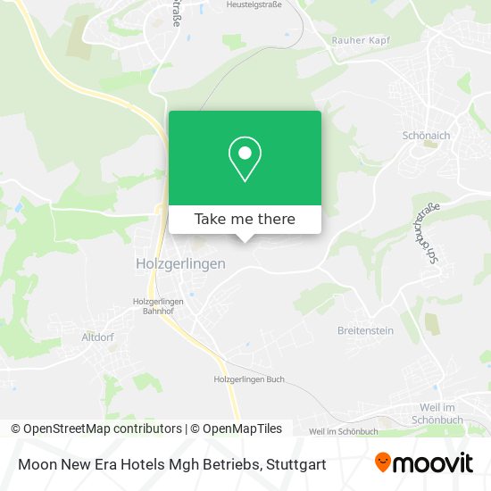 Moon New Era Hotels Mgh Betriebs map