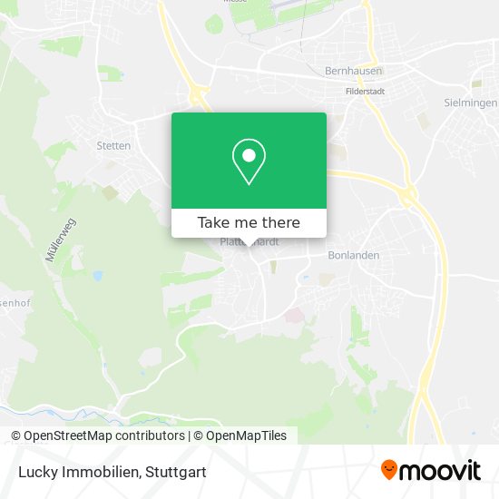 Lucky Immobilien map