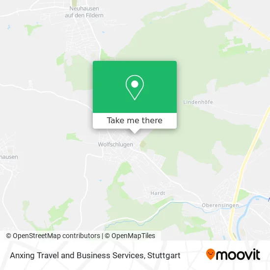Карта Anxing Travel and Business Services
