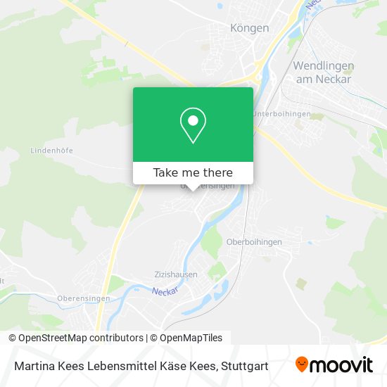 Martina Kees Lebensmittel Käse Kees map