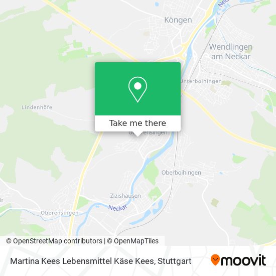 Martina Kees Lebensmittel Käse Kees map