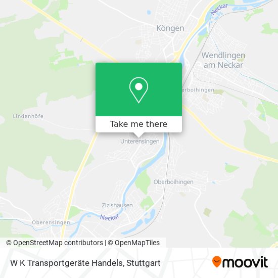 W K Transportgeräte Handels map