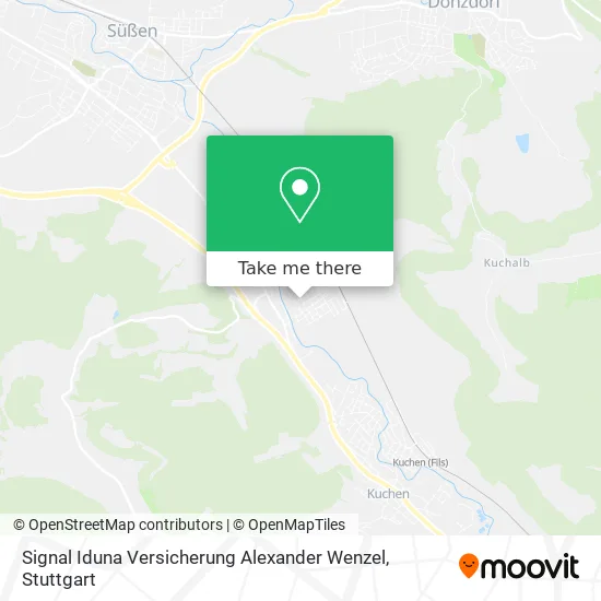 Карта Signal Iduna Versicherung Alexander Wenzel