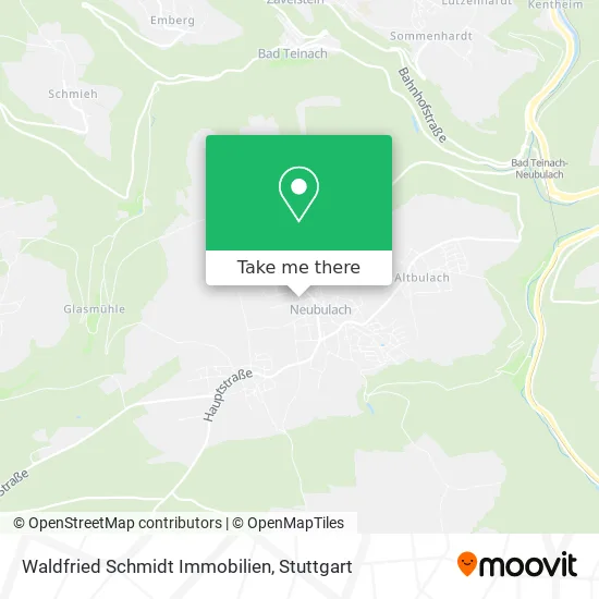 Карта Waldfried Schmidt Immobilien