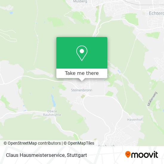 Claus Hausmeisterservice map