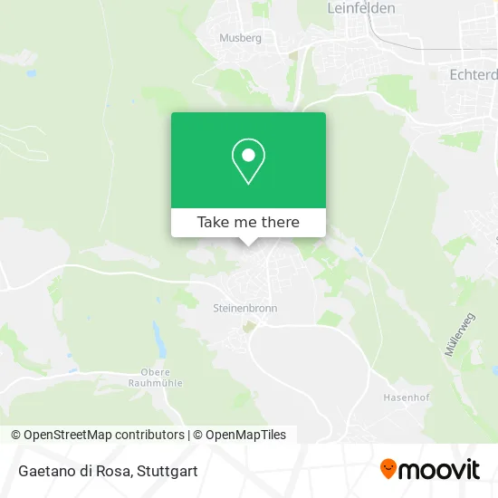 Карта Gaetano di Rosa