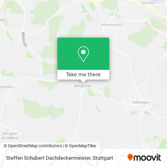 Steffen Schubert Dachdeckermeister map