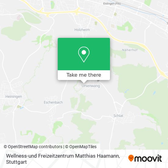 Карта Wellness-und Freizeitzentrum Matthias Haamann