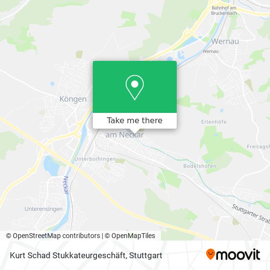 Kurt Schad Stukkateurgeschäft map