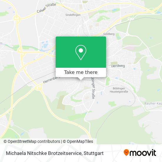 Карта Michaela Nitschke Brotzeitservice