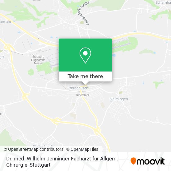 Dr. med. Wilhelm Jenninger Facharzt für Allgem. Chirurgie map