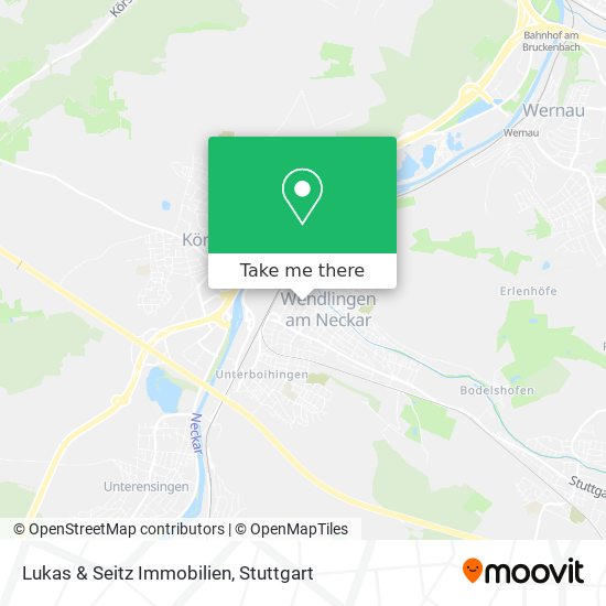 Lukas & Seitz Immobilien map