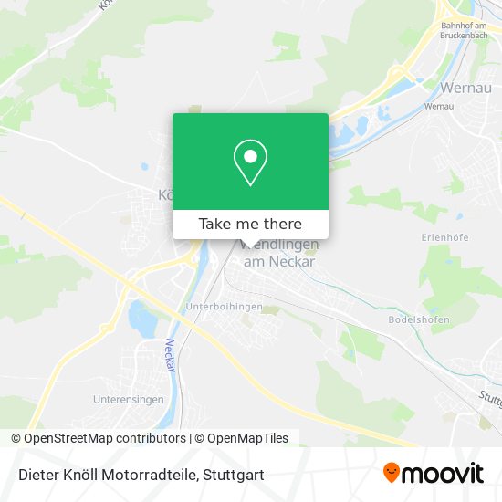 Dieter Knöll Motorradteile map