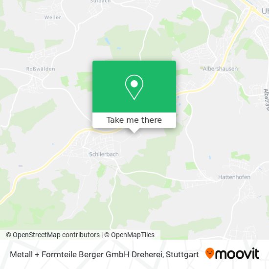 Metall + Formteile Berger GmbH Dreherei map