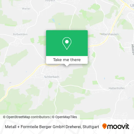 Карта Metall + Formteile Berger GmbH Dreherei