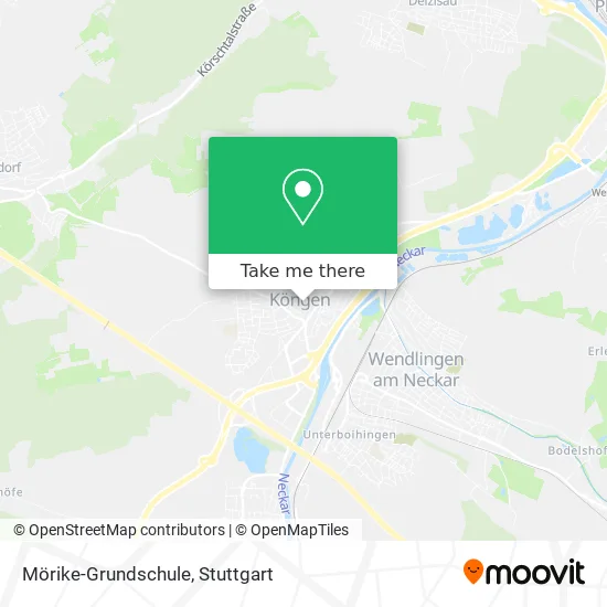 Карта Mörike-Grundschule