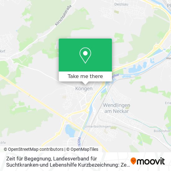 Zeit für Begegnung, Landesverband für Suchtkranken-und Lebenshilfe Kurzbezeichnung: Zeit für Begegn map