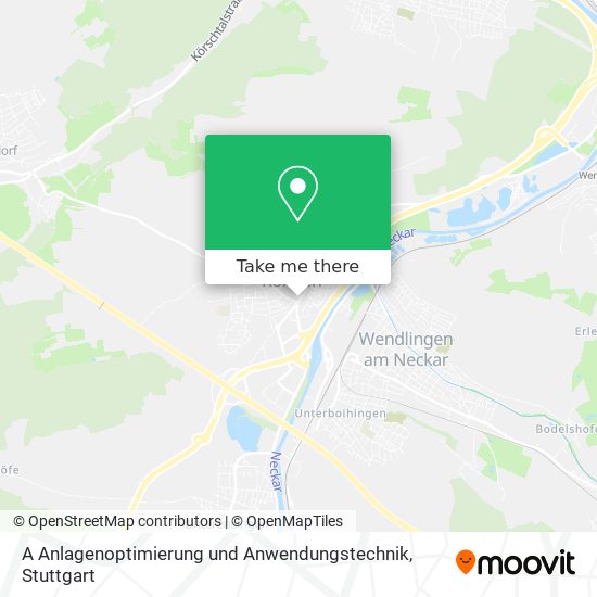 A Anlagenoptimierung und Anwendungstechnik map