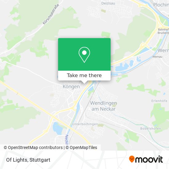 Of Lights map