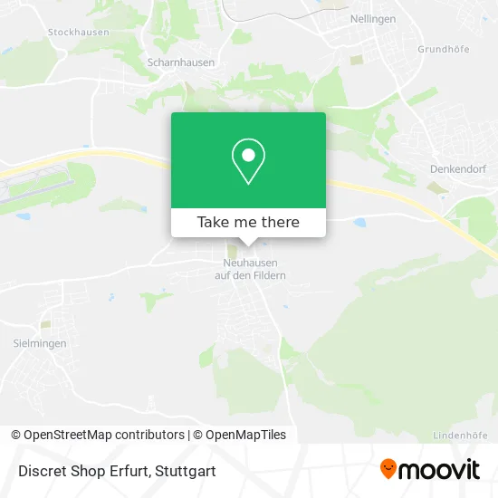 Карта Discret Shop Erfurt