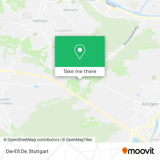 Карта Die-Efi.De